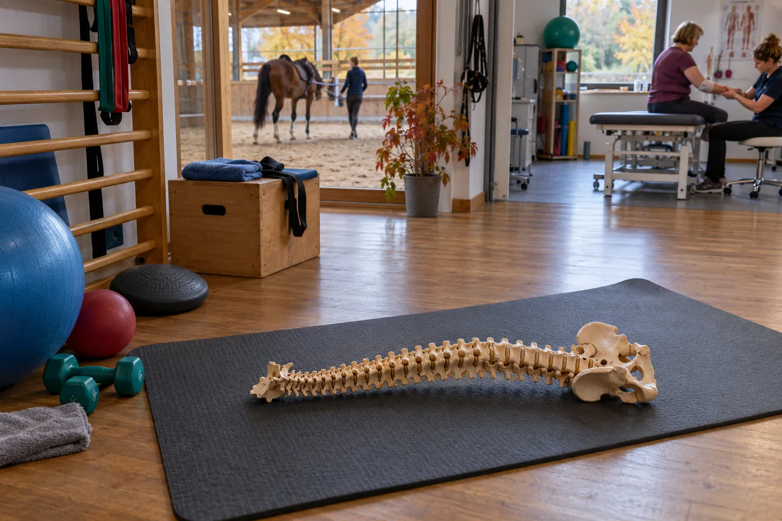 Frühe Physiotherapie nach schwerer Ellenbogen-Trümmerfraktur mit Gelenkprothese